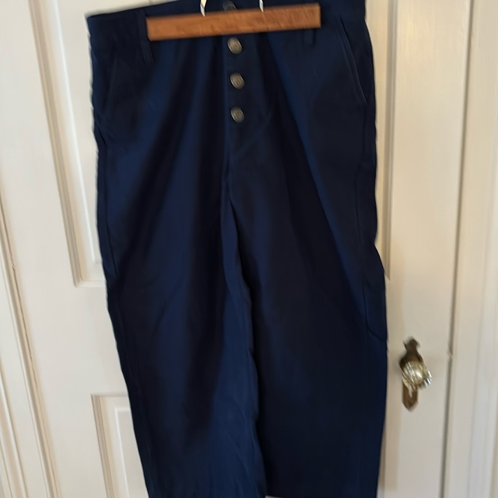 J crew sailor style navy pants